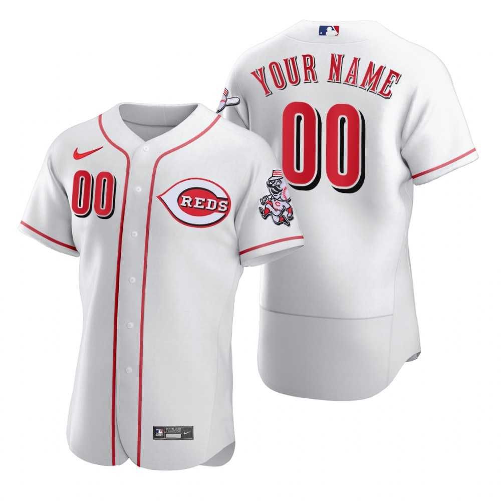 Cincinnati Reds Customized Nike White 2020 Stitched MLB Flex Base Jersey,We sell and wholesale Cincinnati Reds Customized Nike White 2020 Stitched MLB Flex Base Jersey on line form chian!
